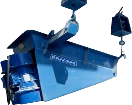 Alimentador vibratorio para material a granel