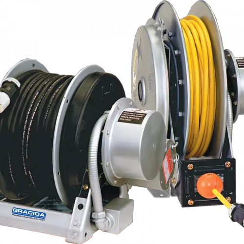 Carrete industrial Hannay Reels para cable y manguera