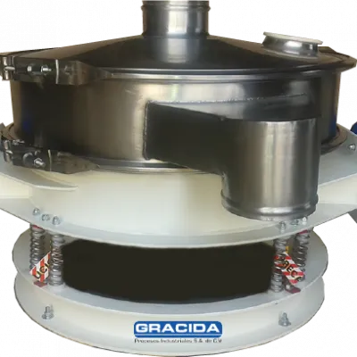 Criba vibratoria bimotor para cribado de material