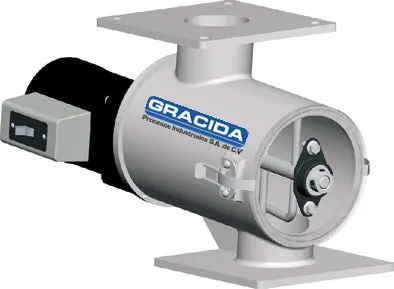 Mezclador offset para moldeo de plásticos