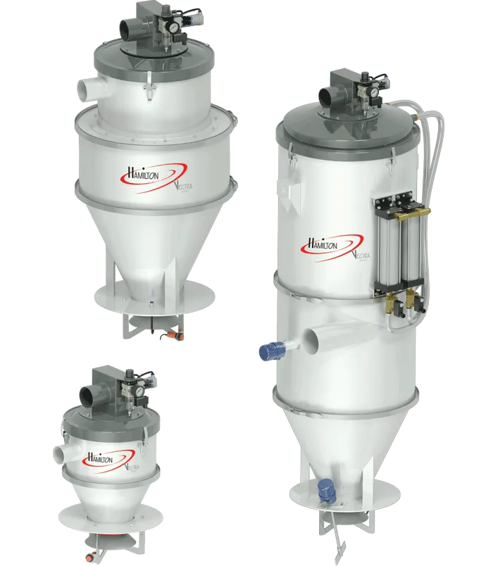 Cargadores para pellet, resinas y plásticos de Hamilton Plastic Systems