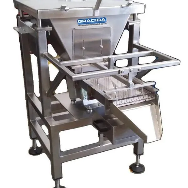 Sorter vibratorio para desempolvar pastillas en la industria farmacéutica